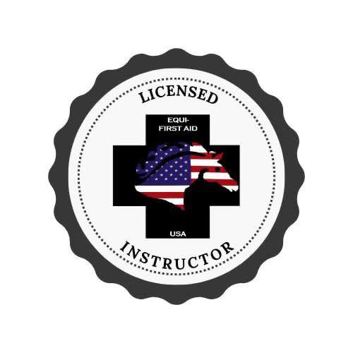 Licensed Instructor seal for Equi-First Aid USA